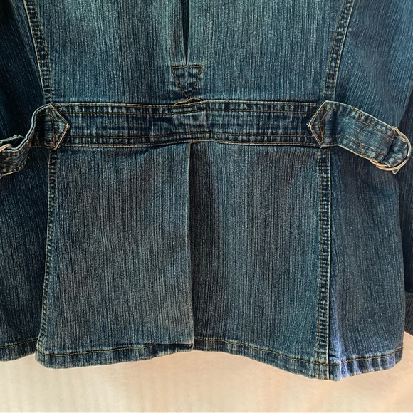 Safari denim jacket - adjustable on the waist - Picture 3 of 3